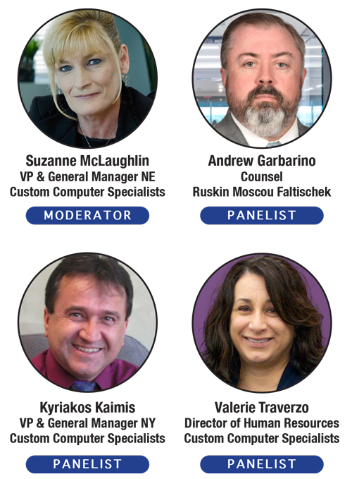 Leading a Remote Workforce Through a Pandemic & Beyond Panelists
