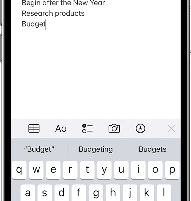 Apple Notes Tips