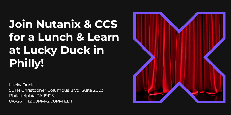 Nutanix and CCS
